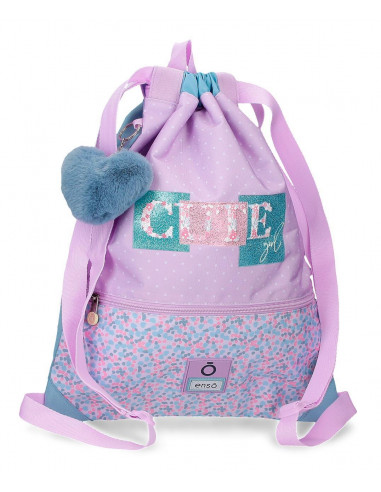 GYM SAC C/CREMALLERA ENSO CUTE GIRL